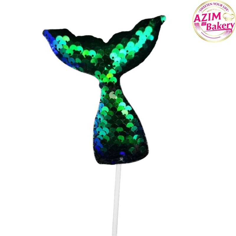 Cake Topper Mermaid Tail