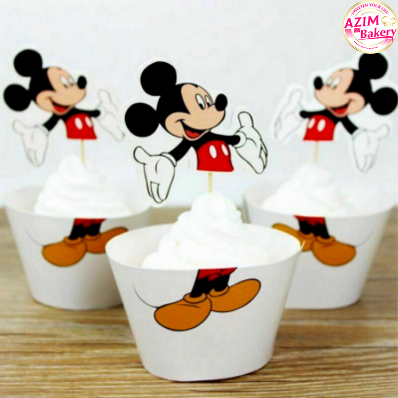 Mickey 1 Cupcake Topper