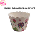 Design Cupcake Paper Cup (S) (50pcs) Baking Cup | Kek Cawan Kertas | Paper Cup Cake | Cawan Kertas Muffin by Azim Bakery