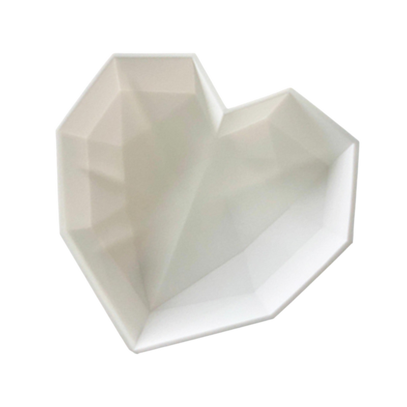 Acuan Kek Love 3d | Heart Silicone Mold 3d Geometry | Acuan Kek Heart | Acuan Kek 3d