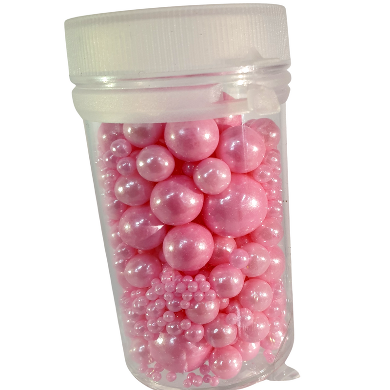 Pink Pearl Sprinkles 80g