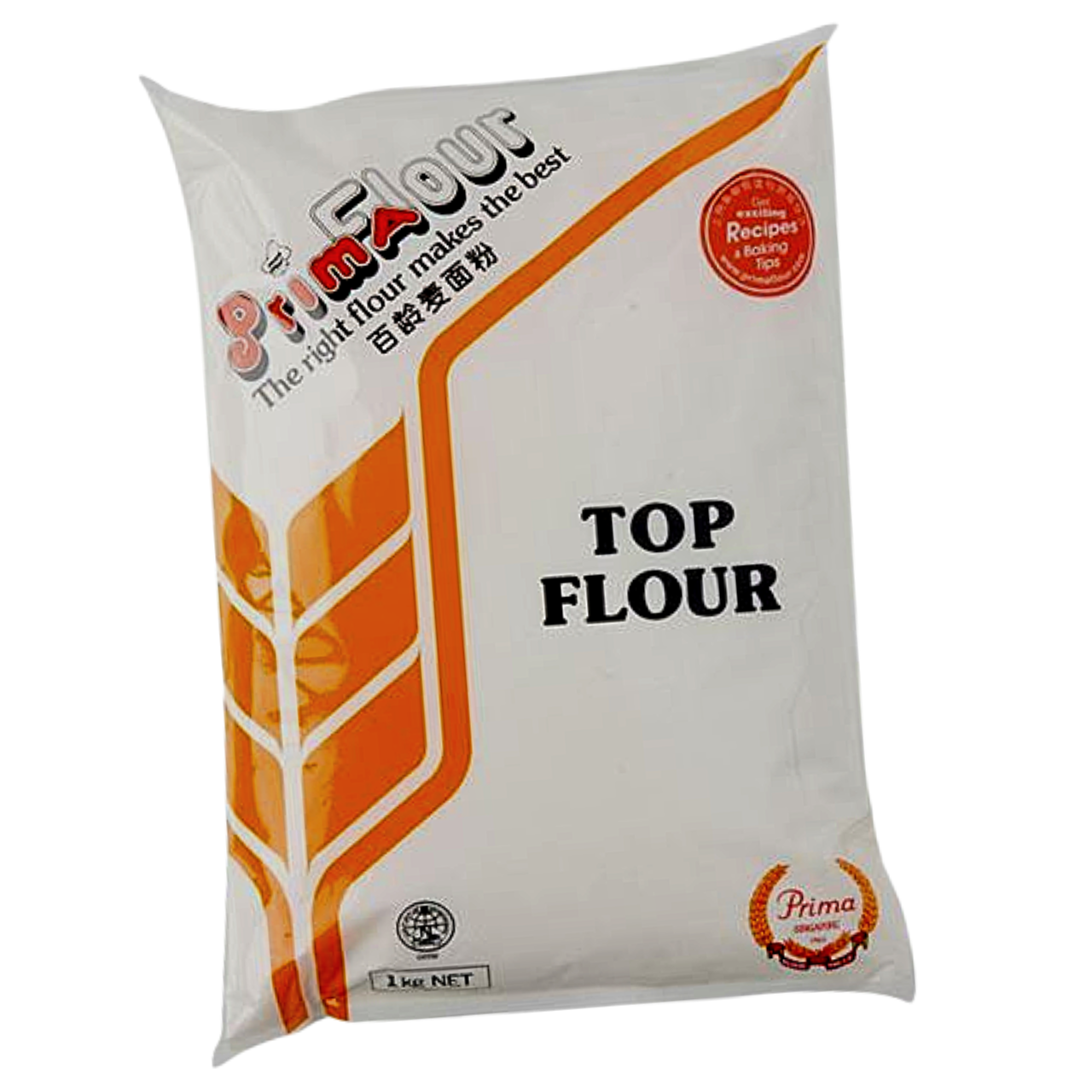 Prima Top Flour Wheat Flour 1kg - by Azim Bakery BCH Rawang