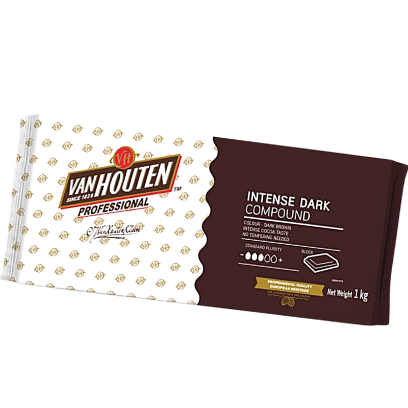 Van Houten Dark Chocolate Block 1KG | 200G