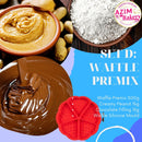 Set Waffle Premix Creamy Peanut Chocolate Filling