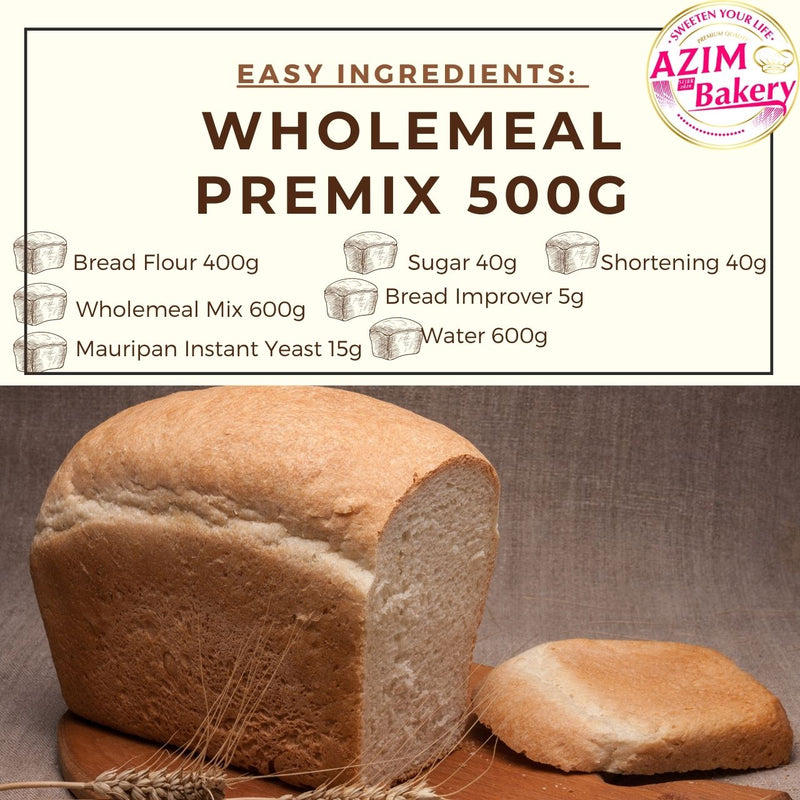Set Bread Whole meal Premix Flour