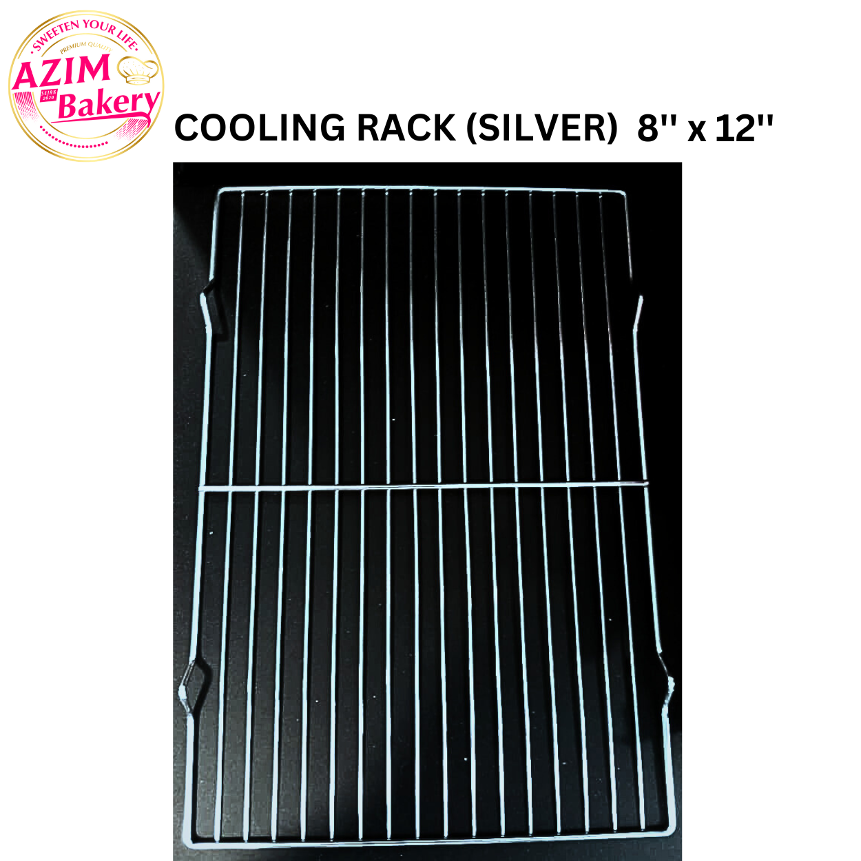 Cooling Rack | Rectangle BBQ Net | Rak Penyejuk Kek Biskut Roti | Cool