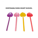 5pc / 10 pcs Disposable Mini Heart shovel Spoon  Cute Mini Sudu Plastik Disposable Jelly ,Dessert ,Cake, Ice Cream | Mini Spoon Shovel