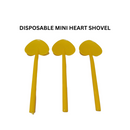 5pc / 10 pcs Disposable Mini Heart shovel Spoon  Cute Mini Sudu Plastik Disposable Jelly ,Dessert ,Cake, Ice Cream | Mini Spoon Shovel